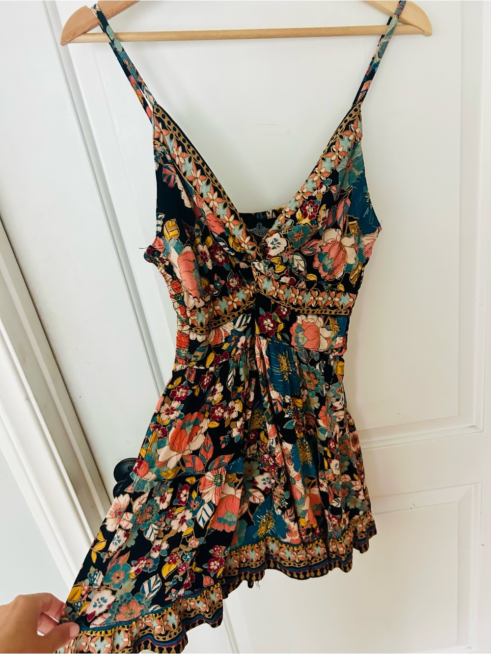 Angie Floral Mini Dress